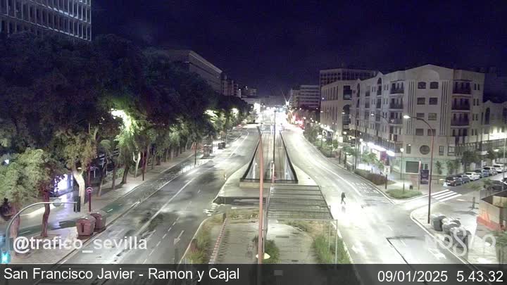 Cámara Webcam SE-00  Calle San Francisco Javier - Ramón y Cajal