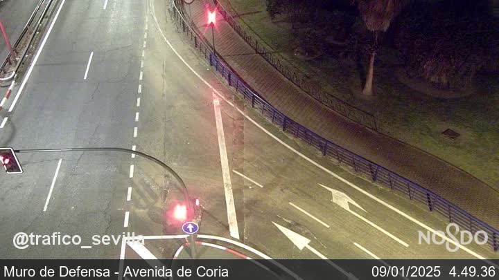 Cámara Webcam SE-00  Calle Muro de Defensa Avenida de Coria