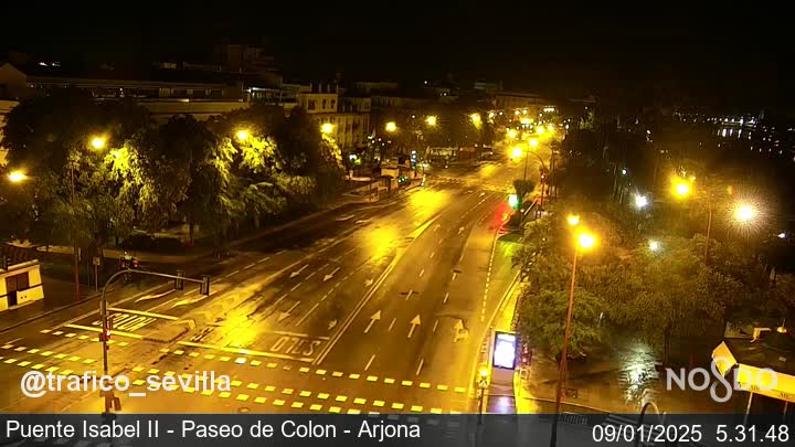 Calle Puente Isabel II Arjona - Paseo Colón