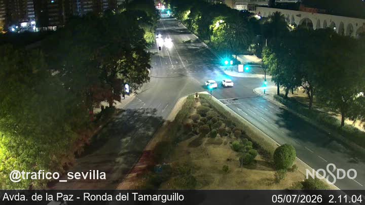 Calle Avda. de la Paz - Ronda el Tamarguillo