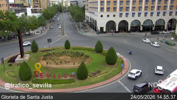 Cámara Webcam SE-00  Calle Glorieta de Santa Justa
