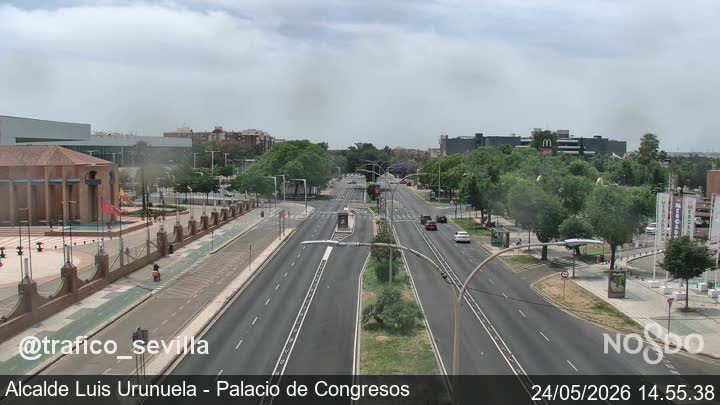 Cámara Webcam SE-00  Calle Alcalde Luis Uruñuela - Palacio Congresos