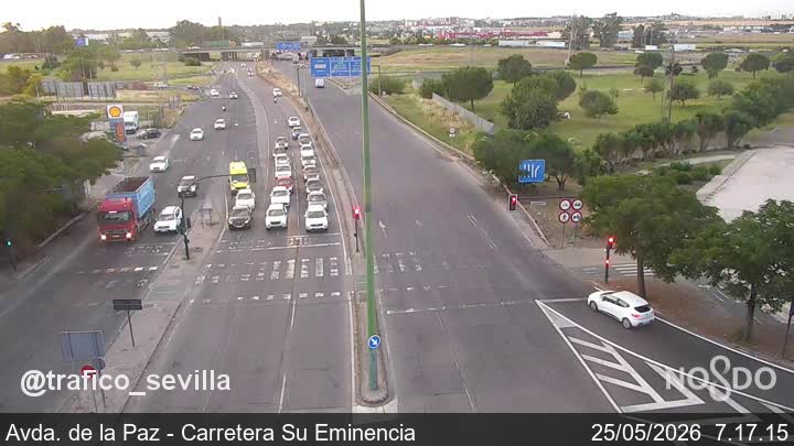 Cámara Webcam SE-00  Calle Avda de la paz - Carretera su Eminencia