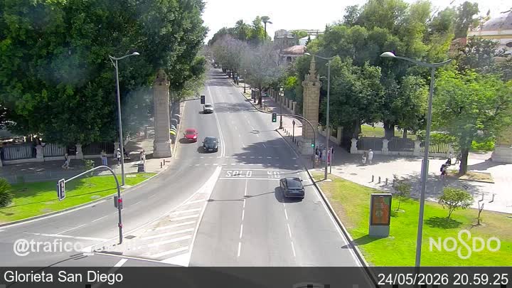 Cámara Webcam SE-00  Calle Glorieta San Diego