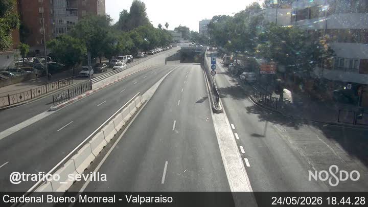Cámara Webcam SE-00  Calle Cardenal Bueno Monreal - Valparaiso